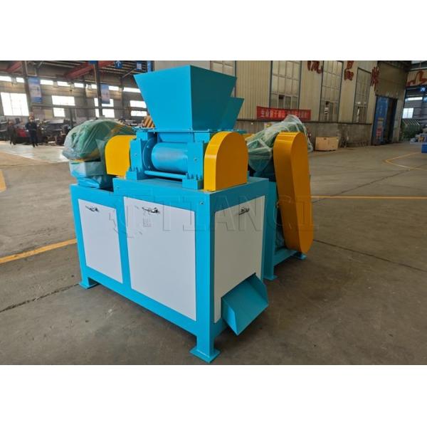 Irregular Particles Ammonium Sulfate Granules Double Roll Extrusion Granulator