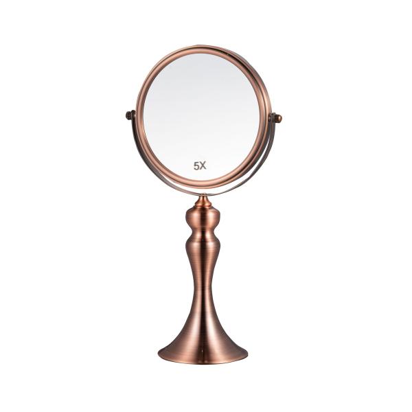 Copper Countertop Makeup Mirror Eco-Friendly Sustainable