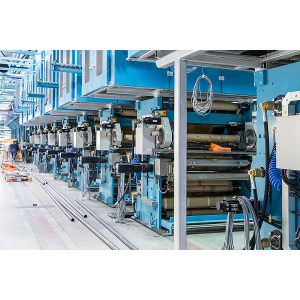 Fabric Backed Vinyl PVC Wallcovering Wallpaper Printing Embossing Machine Line
