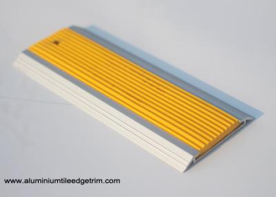50 mm Width Flat Aluminium Door Bar Threshold Strips With Rubber Flame Retardant