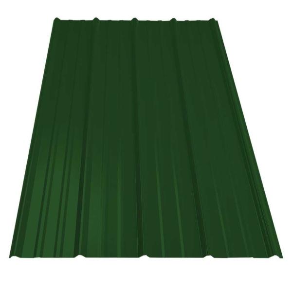 PVDF 40 anos Telhado metálico RAL6005 PPGL AZ150 0.60 Chromadek IBR Chapa de aço texturizada Matt Z275 PPGI