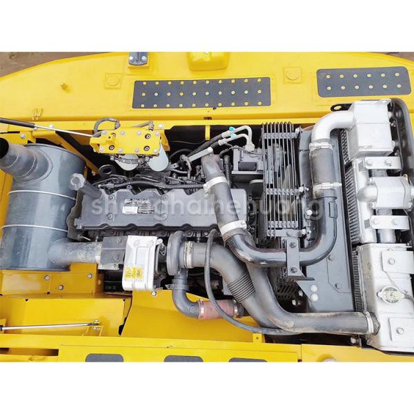0.8m3 Second Hand Komatsu PC200 Excavator With Original Color And 19900kg Operating Weight