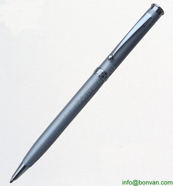 elegant design promotional metal rotation ball pen,rotate metal pen