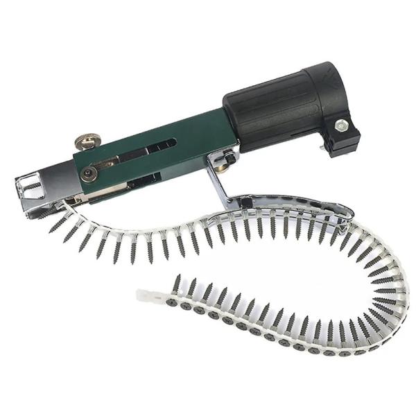 Self Drilling Phillips Cross Recess Drywall Screw Strips With Chain Belt Fastening