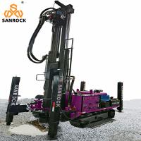 Equipamento de Perfuração de Poço de Água Hidráulica Profundidade 260m Furo Perfurador de Poço de Água Portátil