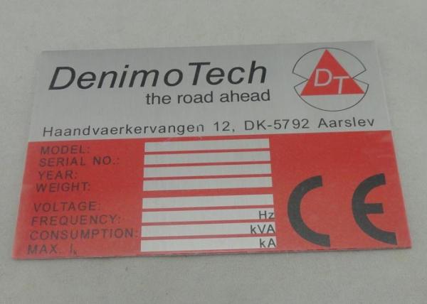 Aluminum Souvenir Badges For Machine With Epoxy , Laser Engravable And Adhesive Tape