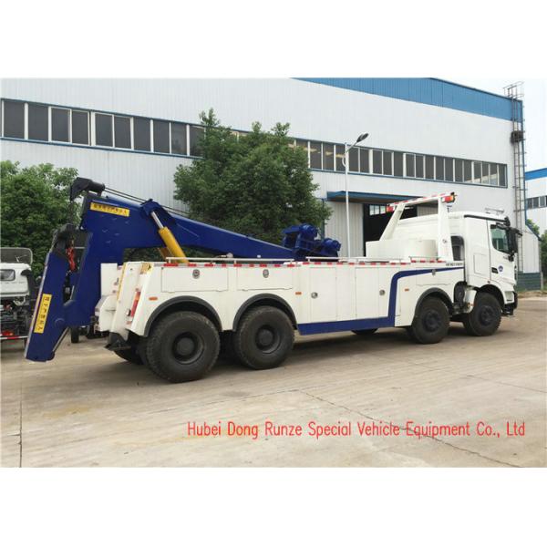 Beiben Heavy Duty Rotator Wrecker Tow Truck , 30-40 Ton Heavy Wrecker Trucks