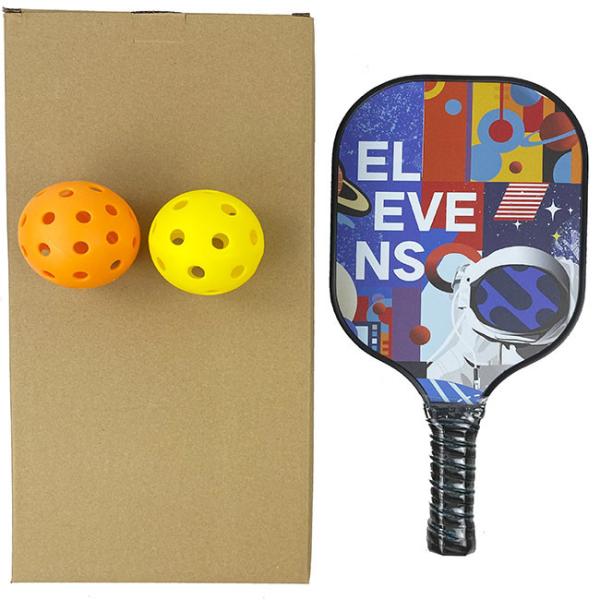 Deluxe Net Carbon Fiber Pickleball Paddle Raquetas De Pp Honeycomb Custom Printed