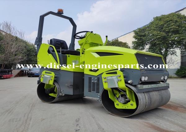 Rouleau de route vibratoire de fonte de 2 Ton Driving Mini Drum Roller
