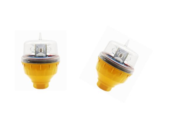 Luz de obstrução AH-LI-B2 da aviação do policarbonato 2.5W 32.5cd única
