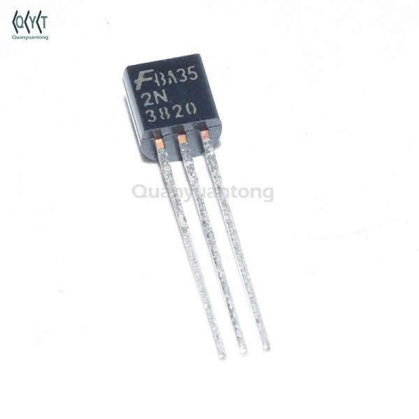2N3820 3820 MOSFET JFET P-Channel 20V 350mW Through Hole TO-92 Original and New