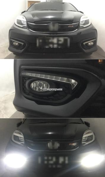 Honda Brio Car DRL LED Daytime Running Light led driving lights