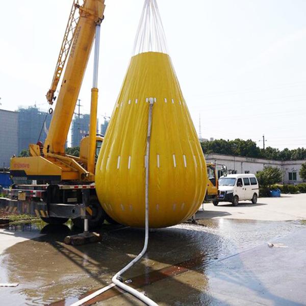 Estruturas offshore testes de água para guindastes sacos de água de alta qualidade PVC testes de água de prova de carga