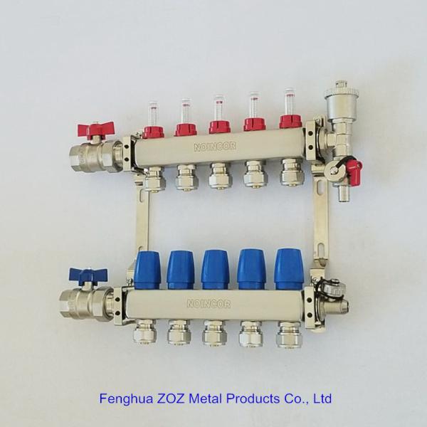 Hydronic Radiant Heat Manifold Supples, Hydronic PEX Tubing Radiant  Floor Heating Manifold
