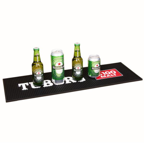 Wholesale Flexible Soft PVC Rubber Rail Runner Bar Mat, Service Station Bar Drip Mat