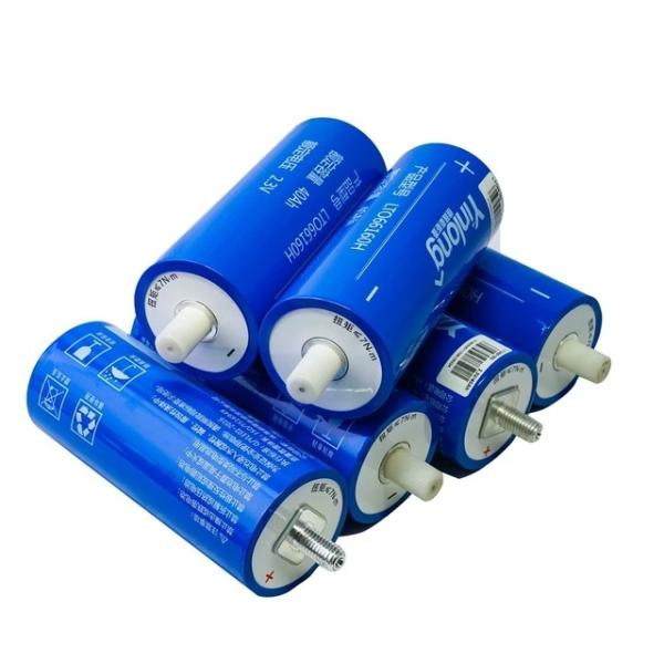 66160 LTO Battery Cell 2.3V 40AH 20000+ Life Cycle CE RoHS certificate
