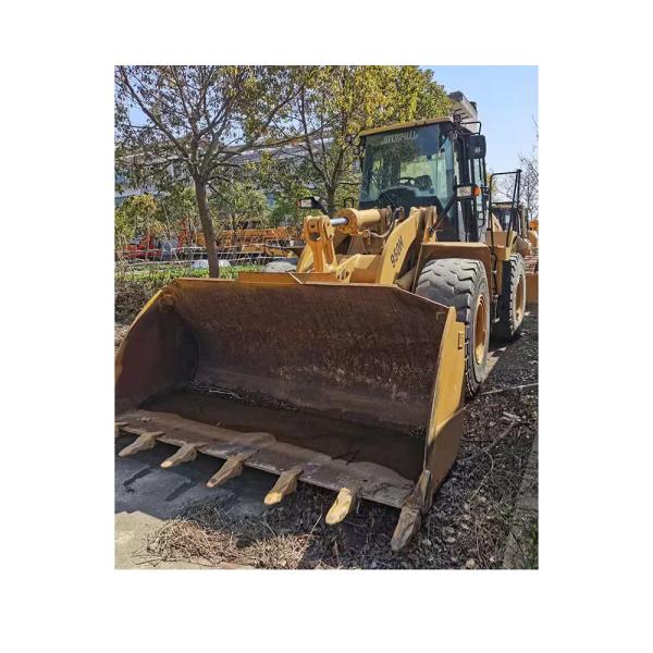 Construction Works Front Loader Used Cat 950h 966H 980H 980G 980F Wheel Loader with CAT 860