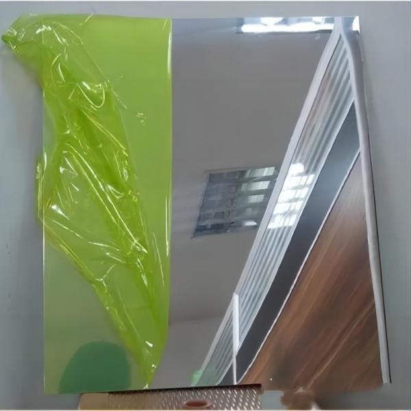 Alloy 1085 0.60mm Thickness Silver Mirror Finish Aluminum Sheet Reflectivly Above 96% For Solar Energy Panel Making