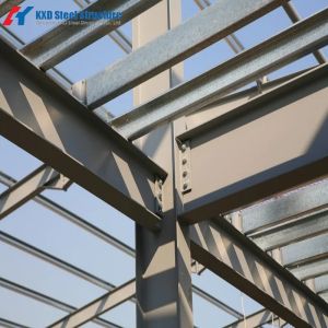 Portal Painted Frame Steel Structure Workshop