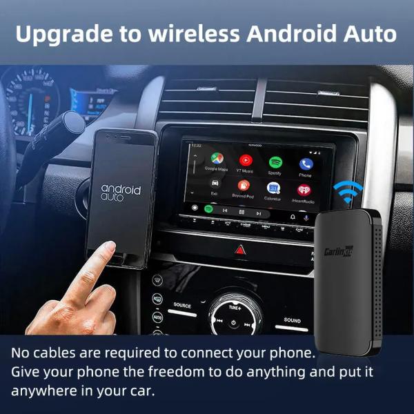 Plug And Play Wired Android Auto To Wireless Adapter Dongle A2A Cpc200 Car Play Android Auto Ai Box