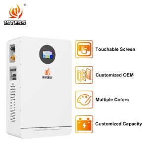 10.24kWh ホームエネルギー貯蔵電池 51.2V 200Ah 空間節約 壁掛け設計 -20°C~60°C範囲