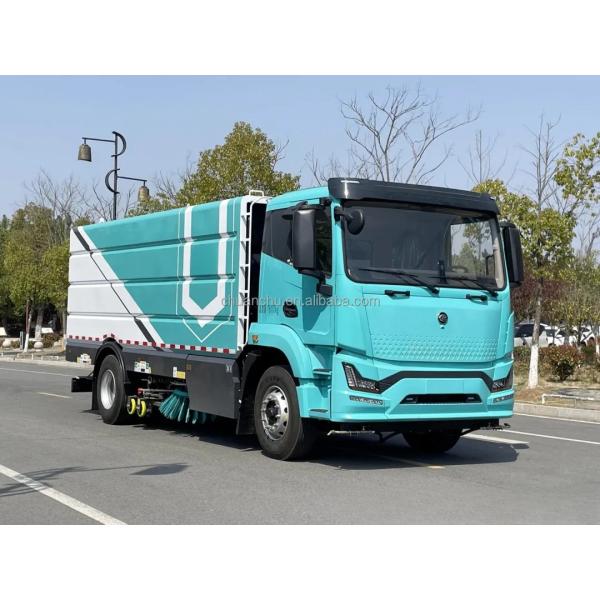 18T Durable Road Sweeper Truck Washing and Sweeping Electric Truck