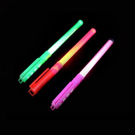 Multi-Color Plastic LED Flashing Pen Stick For Concert, Party, Wedding And Promotional Gifts