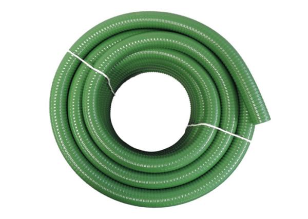Spiral Vacuum PVC Suction Hose / Water Pump Suction Hose For Industrial Agriculture