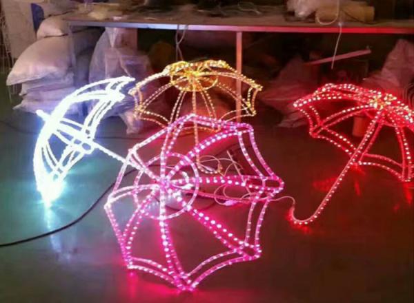 LED Simulation Umbrella Shape Lamp Outdoor Waterproof Lighting Festival Products Spring Festival Christmas Decorative Li