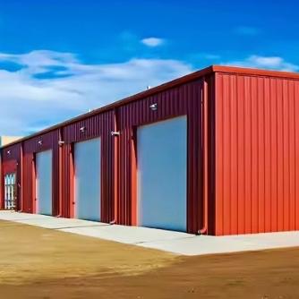 Custom Q235B Galvanized Prefabricated Steel Structure For Warehouse Workshop Hall