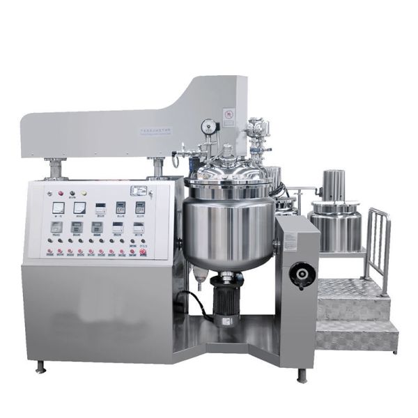 Vacuum Homogenizing Emulsifying Mixer Industrial Big Mayonnaise Making Machine