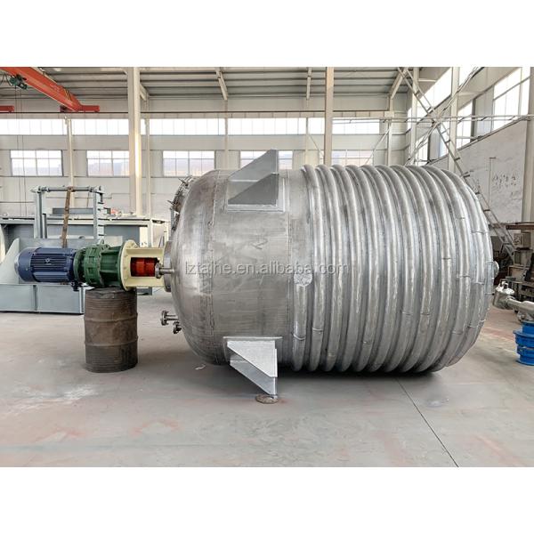 Réacteur à bobine de 10000L réservoirs de réacteur en acier inoxydable pour véhicule de haute performance
