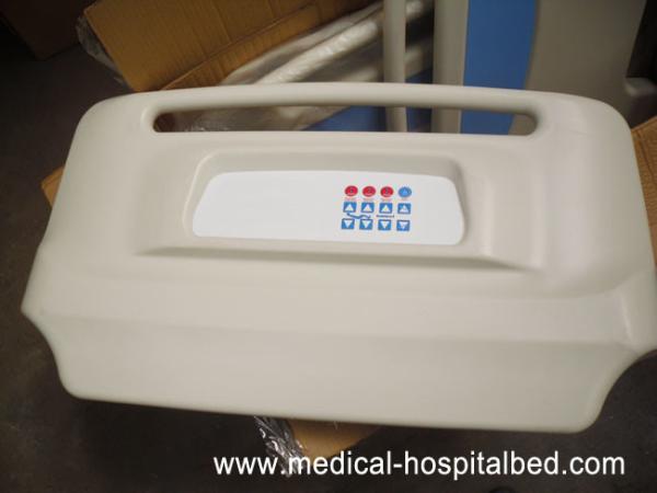 ABS Parts Siderails Head / footboard With Controller Panel hospital bed side rails