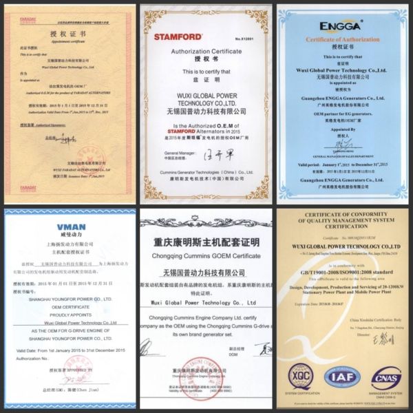 Containerized VMAN generator sets, 600- 830 Kw diesel generator with container