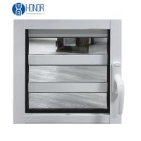 Standard Aluminium Glass Shutter Louver Window With Mosquito Net