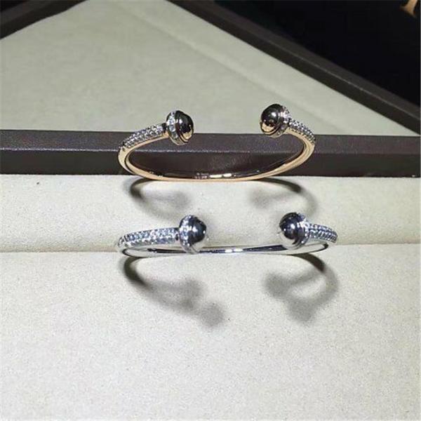 Luxury jewe factory bracelet  gold diamond 18k gold  white gold yellow gold rose gold diamond bracelet