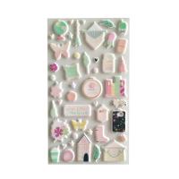 Desenhos animados bonitos 3d Eva Foam Puffy Stickers For Scrapbooking do vinil do Pvc das crianças decorativas