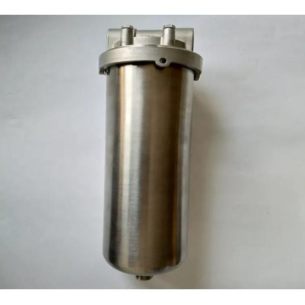 High Precision Cartridge Filter Housing Mirror Polishing Single Core Pipe