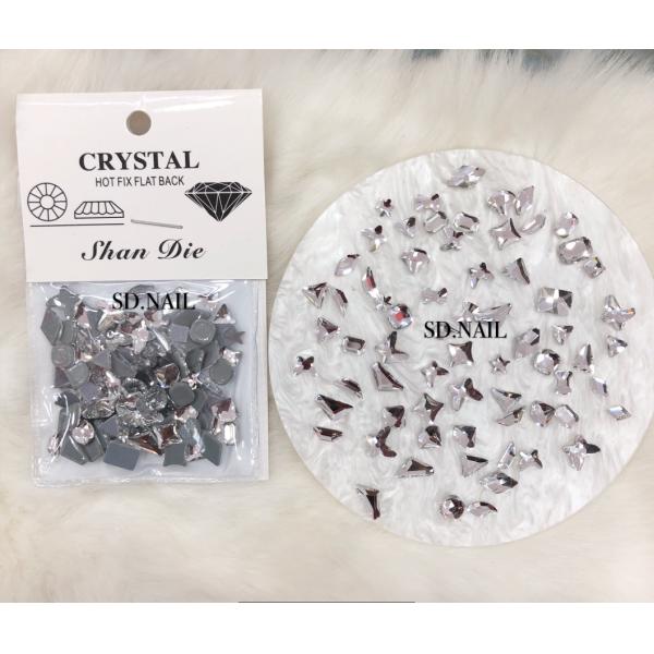8 Colors Super Glitter Crystal Tiny Diamond Powder Nail Art Decoration Accessory