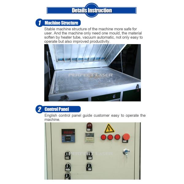 Акриловый вакуумный гибочный станок ПЭМ-1400 для изготовления слов в волдырях