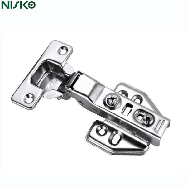 Bisagra de amortiguación con clip de acero inoxidable S304-4 con cierre suave