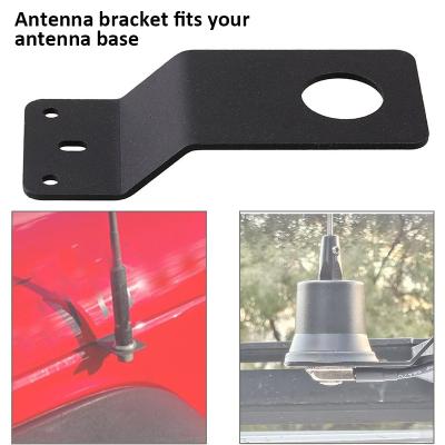 Heavy Duty Stainless Steel CB Radio Antenna Mount Holder Bracket Car Tailgate Accessory