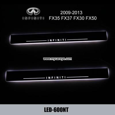 Infiniti FX35 FX37 FX30 FX50 Led Moving Door sill Scuff Welcome Pedal Lights
