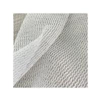 Tissu tricoté quadrilatéral 100% en maille de polyester respirant pour les chaussures de sport