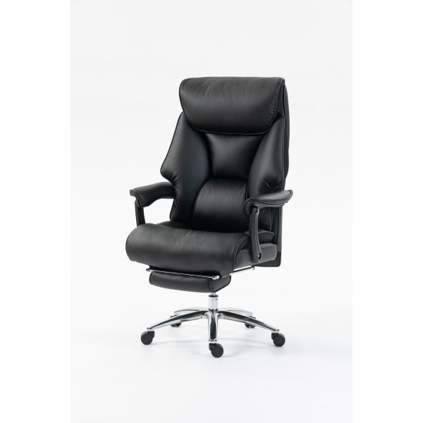 Class4 80mm Gas Lift Heavy Duty Office Chair Adjustable Arms 350mm Chrome Metal Base