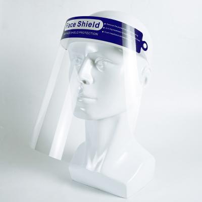 PET Splash Proof Face Shield Visor Disposable Multiple Protection Anti Virus Anti Fog