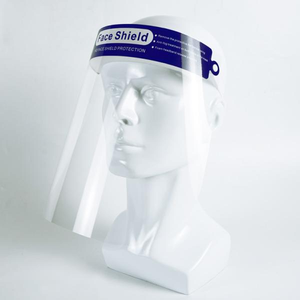 PET Splash Proof Face Shield Visor Disposable Multiple Protection Anti Virus Anti Fog