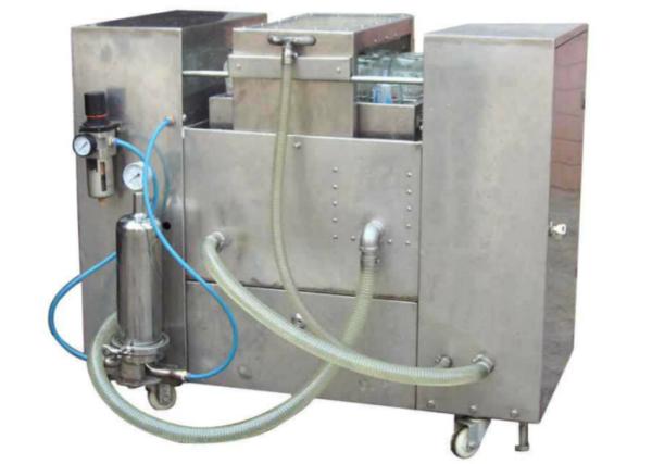 Automatic Zip - Top Cans Glass Bottle Washing Machine For Food Industry