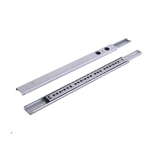 17mm/27mm/35mm Cabinet Two Way Travel Partial Table Extension Telescopic Drawer Ball Slide