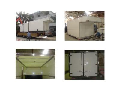 Better Sealing CBU Dry Freight Truck Body Easy And Unique Installation